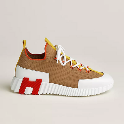 Men's Hermès Bouncing Multicolore Beige Sneakers