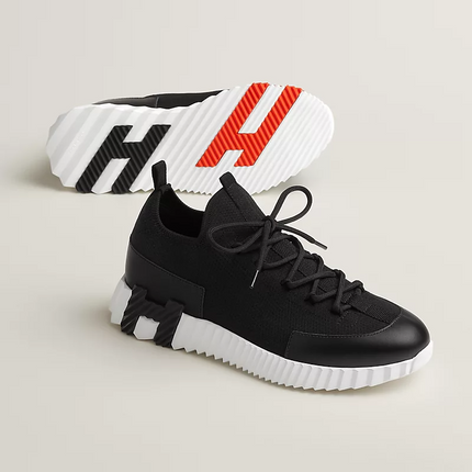 Men's Hermès Bouncing Multicolored Black Sneakers