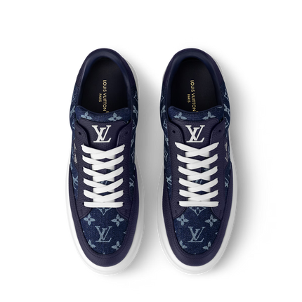 Men's Louis Vuitton Beverly Hills Blue Sneakers