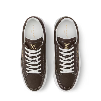 Men's Louis Vuitton Beverly Hills Maroon Sneaker