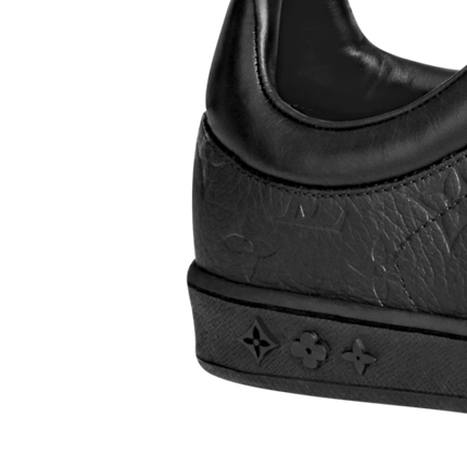 Men's Louis Vuitton Luxembourg Trainer Black Sneakers