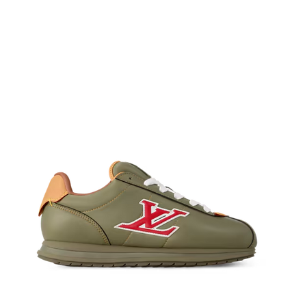 Men's Louis Vuitton BUTTERSOFT Khaki Sneakers