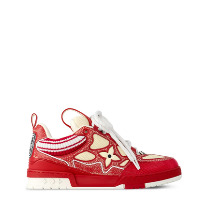 Men's Louis Vuitton Skate Red Sneakers