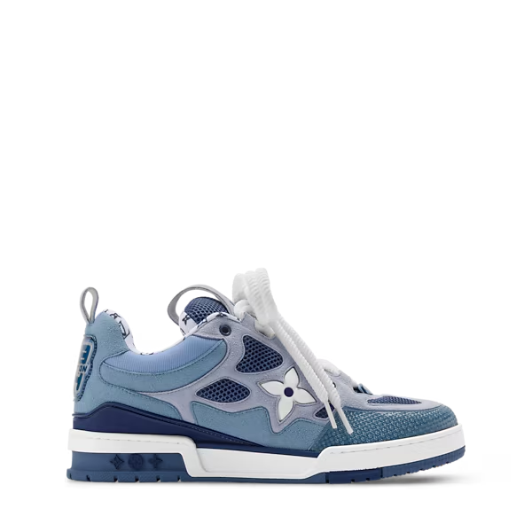 Men's Louis Vuitton Trainer Blue Sneakers