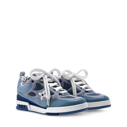 Men's Louis Vuitton Trainer Blue Sneakers
