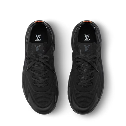 Men's Louis Vuitton Tatic Knit Black Sneakers