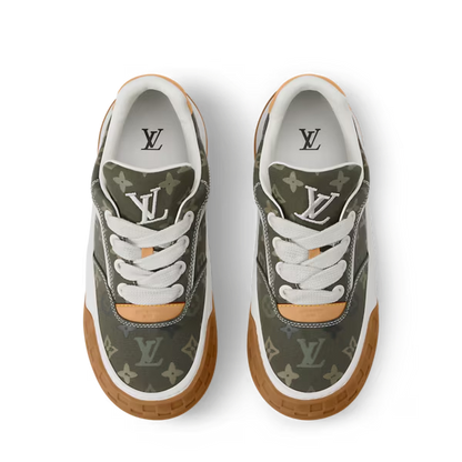 Men's Louis Vuitton Tilted Green Sneakers
