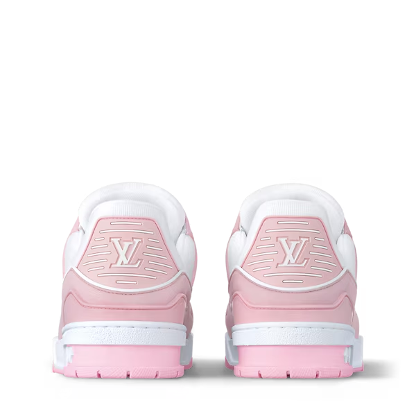 Men's Louis Vuitton Trainer Pink Sneakers