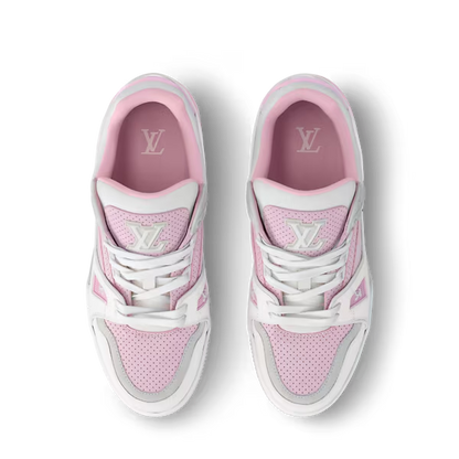 Men's Louis Vuitton Trainer Pink Sneakers