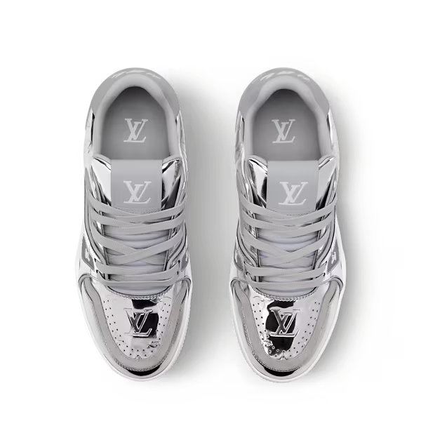 Men's Louis Vuitton Trainer Argent Sneakers