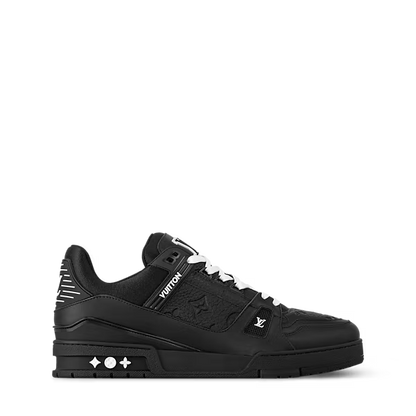 Men's Louis Vuitton Trainer Black Sneakers