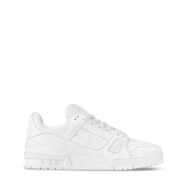 Men's Louis Vuitton Trainer White Sneakers
