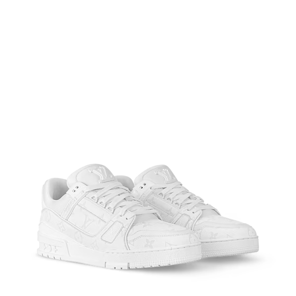 Men's Louis Vuitton Trainer White Sneakers