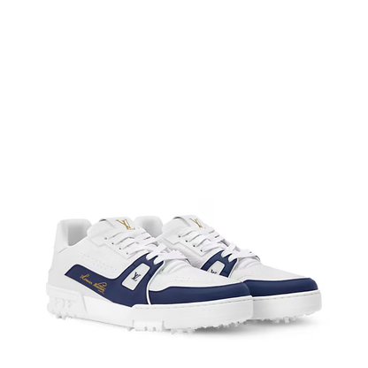 Men's Louis Vuitton Trainer Blue Sneakers