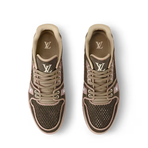 Men's Louis Vuitton Trainer Marron Sneakers