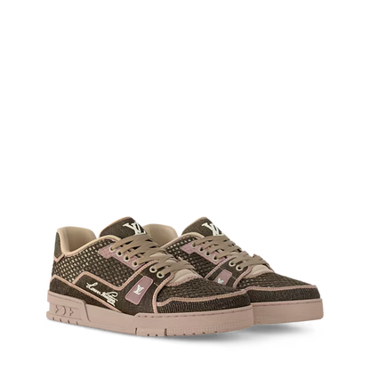 Men's Louis Vuitton Trainer Marron Sneakers