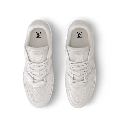 Men's Louis Vuitton Trainer White Sneakers