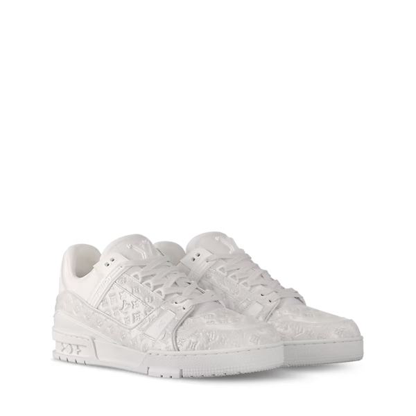 Men's Louis Vuitton Trainer White Sneakers
