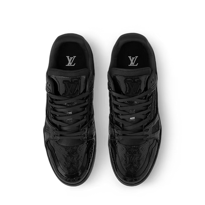 Men's Louis Vuitton Trainer Black Sneakers