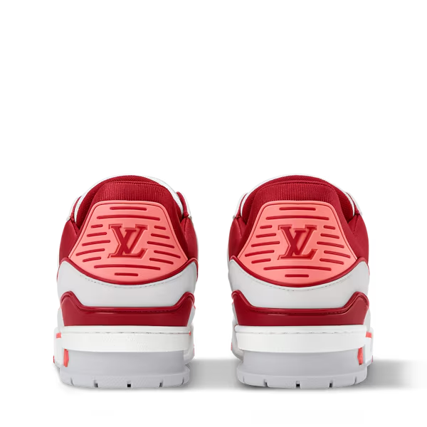 Men's Louis Vuitton Trainer Red Sneakers