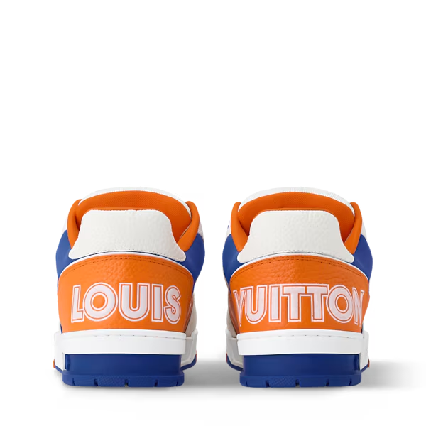 Men's Louis Vuitton Trainer Orange  Sneakers