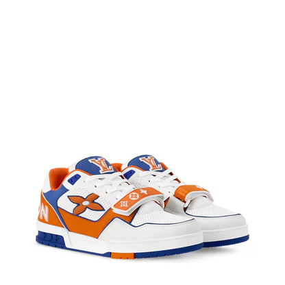 Men's Louis Vuitton Trainer Orange  Sneakers