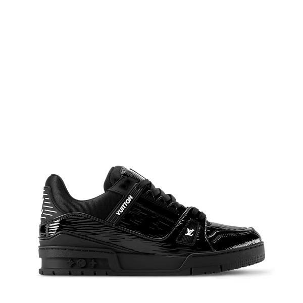 Men's Louis Vuitton Trainer Black Sneakers