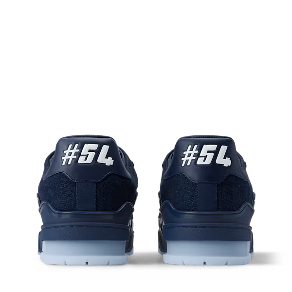 Men's Louis Vuitton Trainer Blue Sneakers