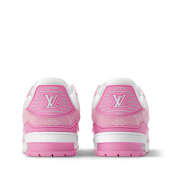 Men's Louis Vuitton Trainer Pink Sneakers
