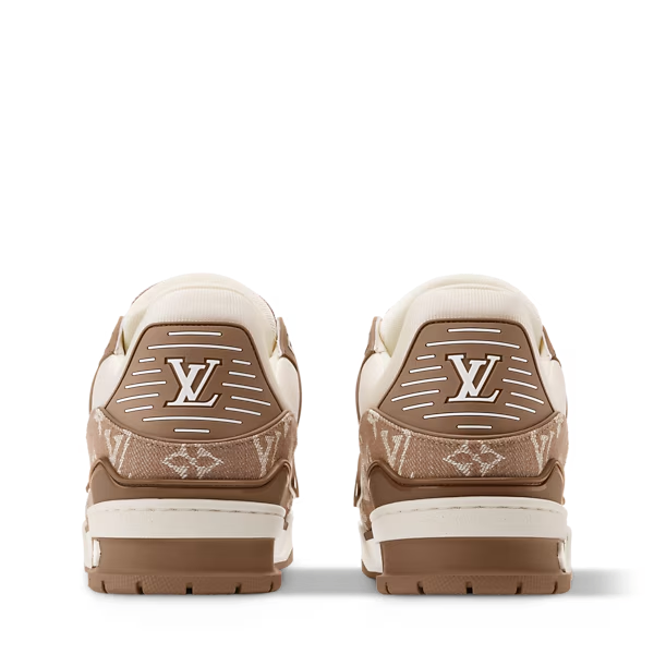 Men's Louis Vuitton Trainer Brown Sneakers