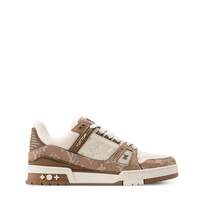 Men's Louis Vuitton Trainer Brown Sneakers