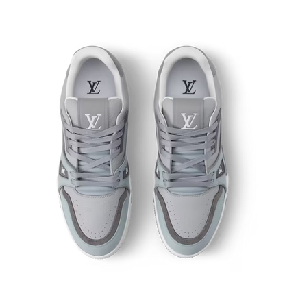 Men's Louis Vuitton Trainer Gray Sneakers