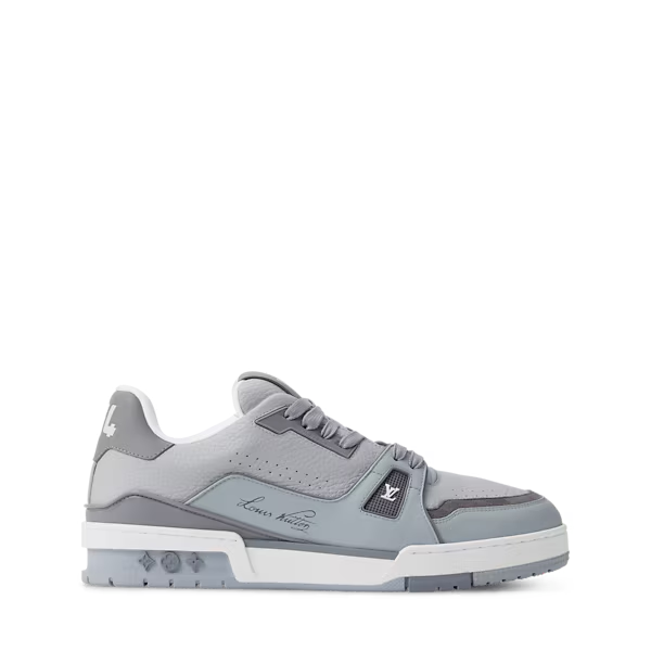Men's Louis Vuitton Trainer Gray Sneakers