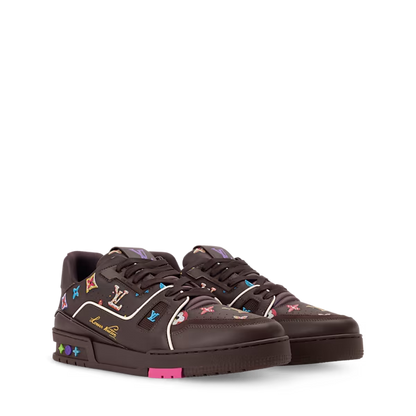Men's Louis Vuitton Trainer Marron Sneakers