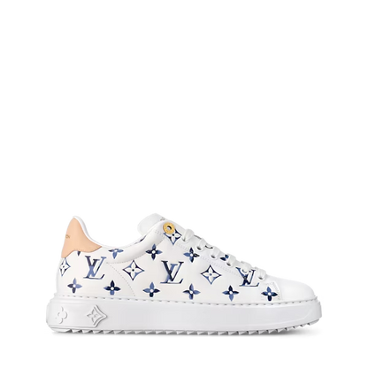 Men's Louis Vuitton Time Out Blue Sneakers
