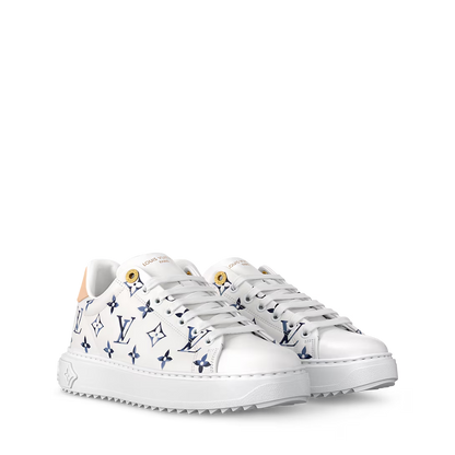 Men's Louis Vuitton Time Out Blue Sneakers