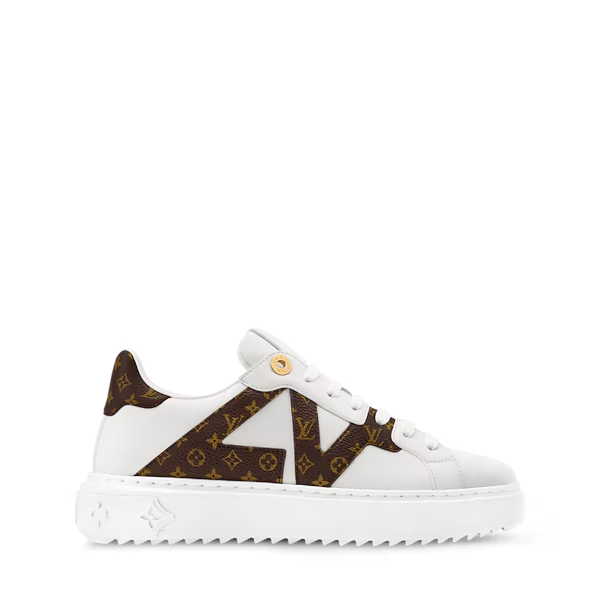 Men's Louis Vuitton Time Out White Sneakers