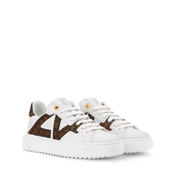 Men's Louis Vuitton Time Out White Sneakers