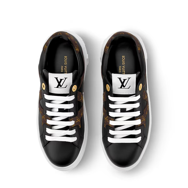 Men's Louis Vuitton Time Out Black Sneakers