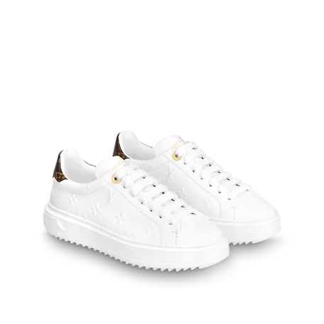 Men's Louis Vuitton Time Out White Sneakers