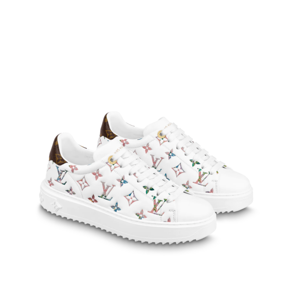 Men's Louis Vuitton Time Out White Sneakers