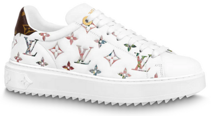 Men's Louis Vuitton Time Out White Sneakers