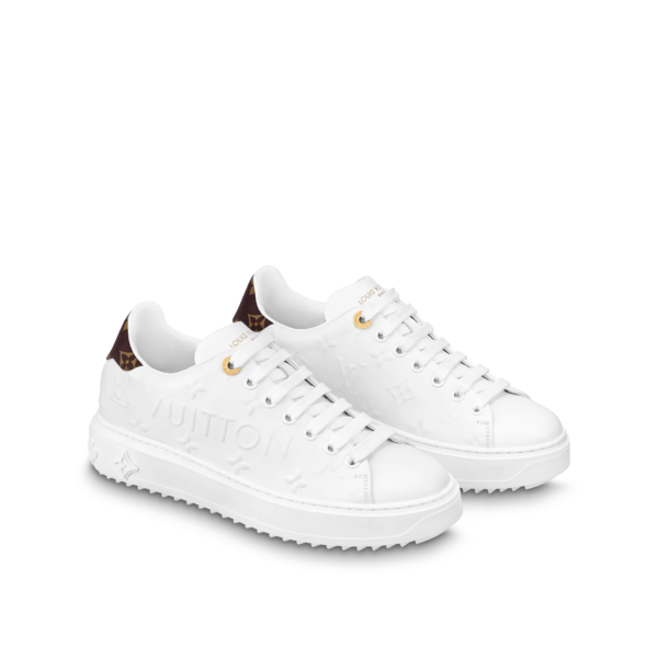 Men's Louis Vuitton Time Out White Sneakers