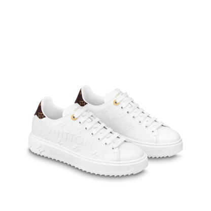 Men's Louis Vuitton Time Out White Sneakers