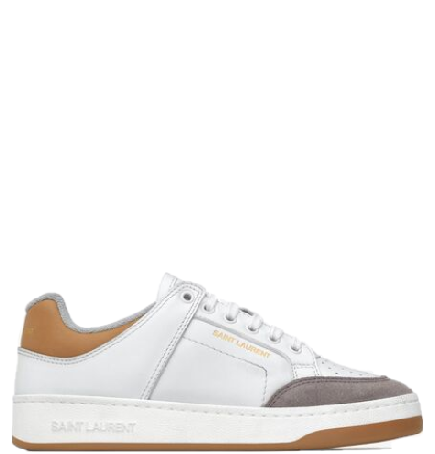 Men's Saint Laurent Low Top White Sneakers