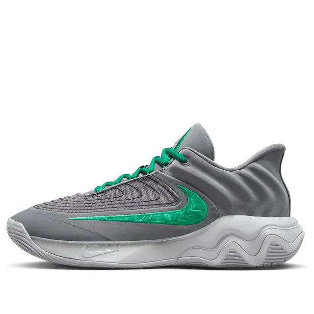 Men's Nike Giannis Immortality 4 Smoke Grey Stadium Green Shoes
