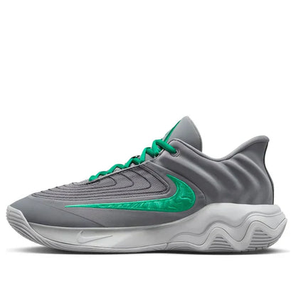 Men's Nike Giannis Immortality 4 Smoke Grey Stadium Green Shoes