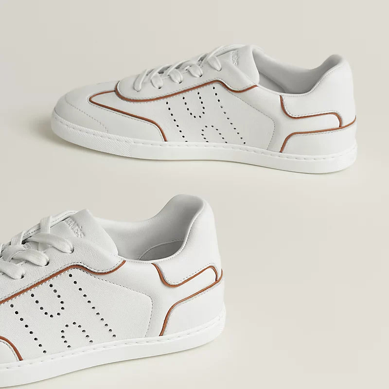 Men's Hermès Match Blanc  Naturel Sneakers