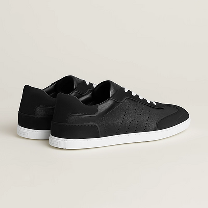 Men's Hermès Match Black Sneakers