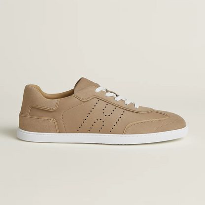 Men's Hermès Match Beige Sable Sneakers